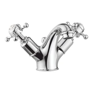 Crosswater Belgravia Crosshead Luxury Mono Mixer With Waste Deck Mounted Chrome
