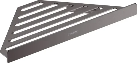 Hansgrohe Addstoris Corner Basket Bbc Brushed Black Chrome product image - Image 1