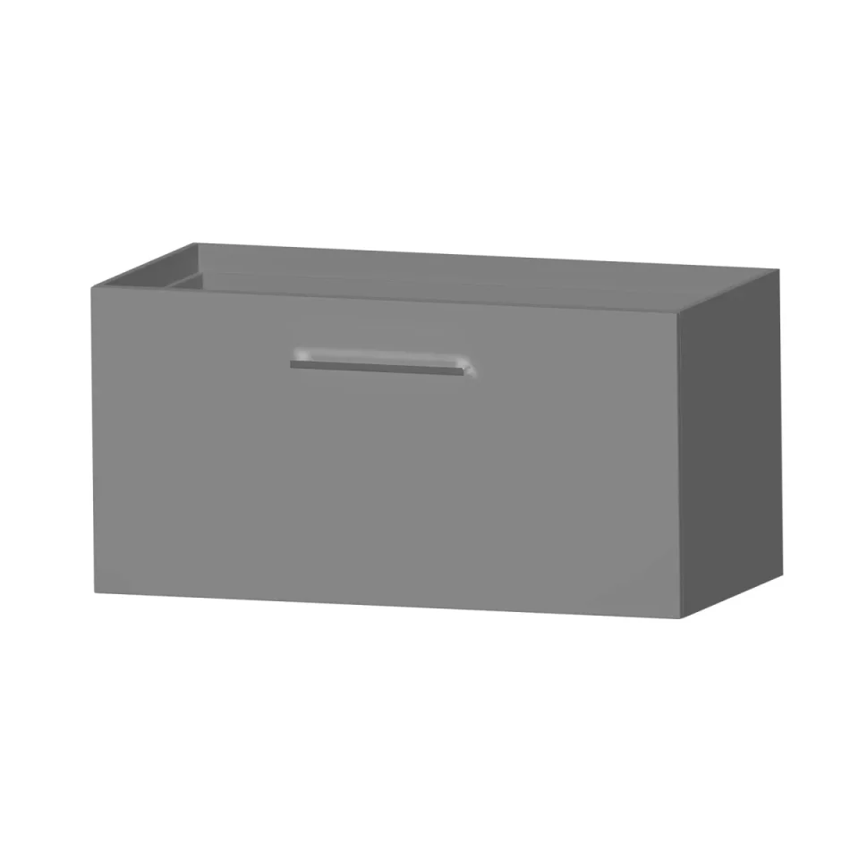 Faeber Barcelona 800mm Vanity Unit Grey Stone product image - Image 1