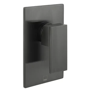 Vado Individual Notion 1 Outlet Concealed Single Lever Manual Valve Brushed Black