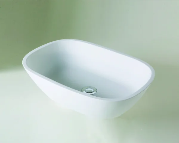 Bc Designs Vive Basin 530 X 360 Polished White