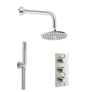 Crosswater One Box Showering Mpro Bundle 2000 Brushed Stainless Steel