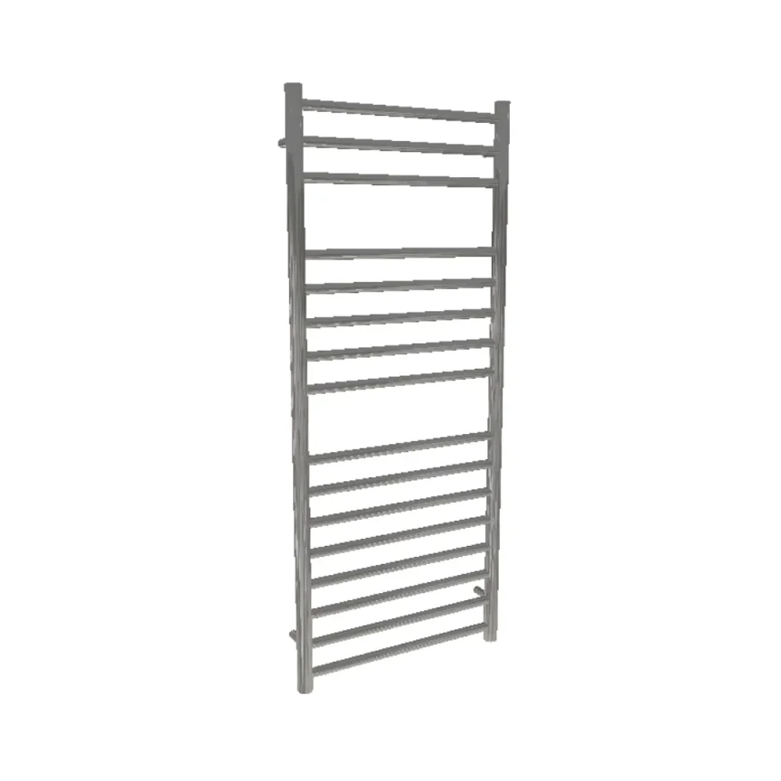 AVA Trend Ladder 1200 x 500mm Brushed Stainless Steel Towel Rail product image - Image 1