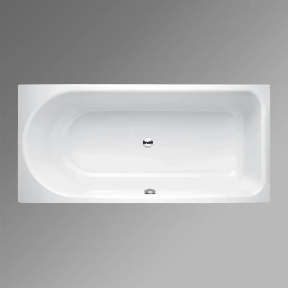 Bette Ocean 1700 800mm Foot End Rightoverflow Front White product image - Image 1