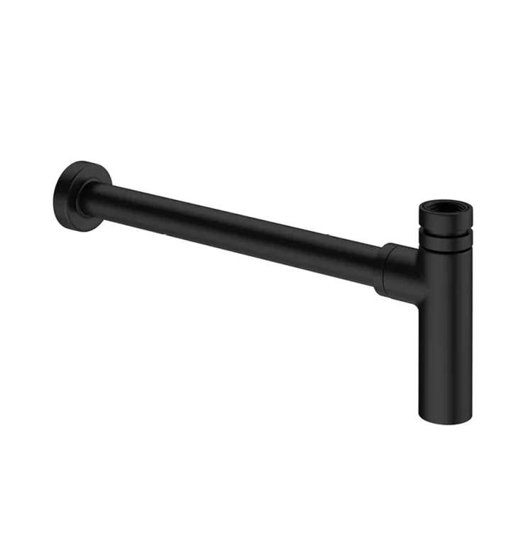 Crosswater Bottle Trap Matt Black product image - Image 1