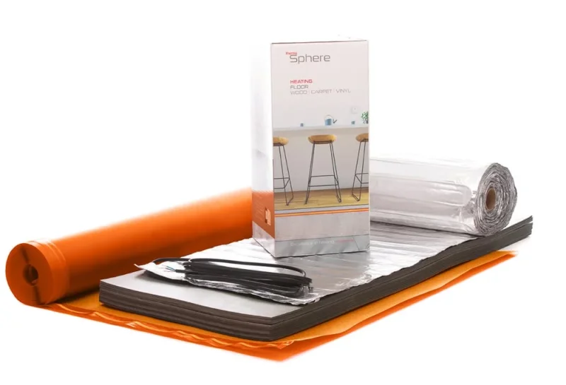 Thermosphere Heating Foil Kit 5.0m2 C/w Overlay & Underlay detail view - Image 2
