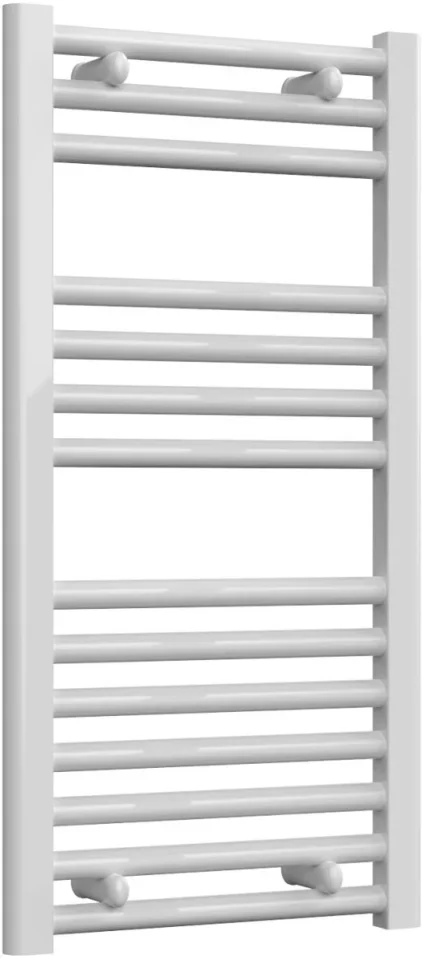 Reina Diva 400 X 800 Towel Radiator White Flat product image - Image 1