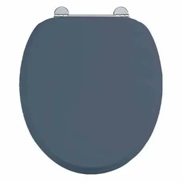 Burlington Blue Seat - Chrome Soft Close product image - Image 1
