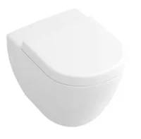Abacus Simple Compact Wall Hung Toilet Pan product image - Image 1