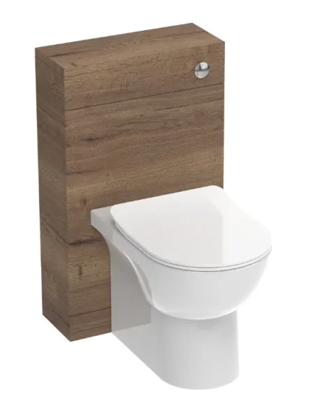 Saneux Austen 50cm Wc Unit - English Oak product image - Image 1