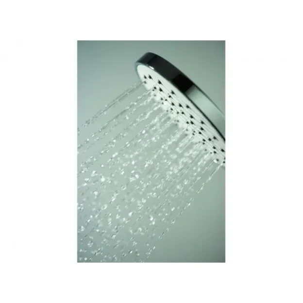 Vado Atmosphere Slide Rail Shower Kit With Air-injected Single-function Handset 900mm Slide Rail And Smoothflex Anti-twist Silver Hose Chrome detail view - Image 4