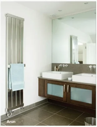 Jis Arun 1460/360 1460 X 360mm Radiator For Central Heating Polished Stainless Steel product image - Image 1