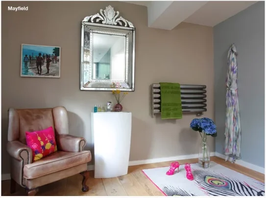 Jis Mayfield 320 1100 X 320mm Radiator For Central Heating Satin Stainless Steel product image - Image 1