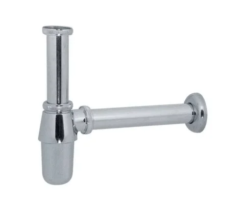 Vado Axces Bottle Trap 1.1/4" X 1.1/4" Chrome detail view - Image 2