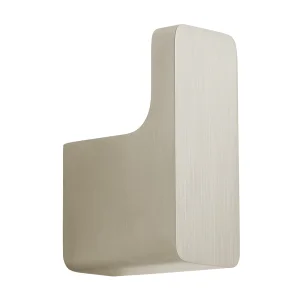 Vado Individual Shama Robe Hook Brushed Nickel