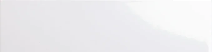 European Tiles Flat Blanco 10X40 Brillo Ceramic  Tile detail view - Image 2