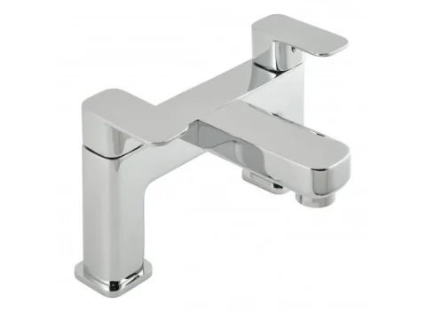 Vado Phase 2 Hole Bath Filler Deck Mounted Chrome detail view - Image 2