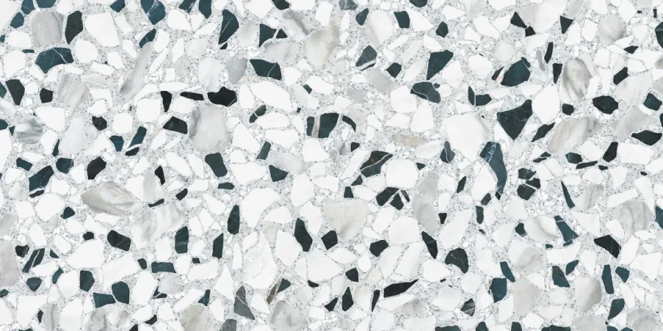 European Tiles Charmo Black 120 X 60cm Polished Wall & Floor Tile detail view - Image 3