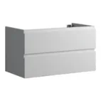 Faeber Mode 90 Basin Unit 2 Drawer Unit Matt White