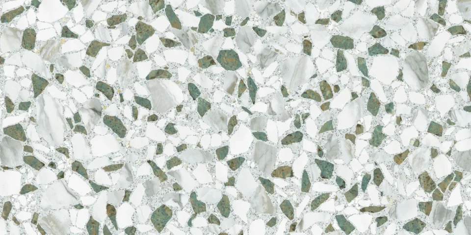 European Tiles Charmo Green 120 X 60cm Polished Wall & Floor Tile detail view - Image 2