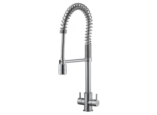 Vado Vibe Professional Mono Kitchen Mixer Deck Mounted With Swivel Spout Chrome