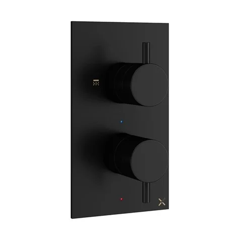 Crosswater Mpro 2 Handle Trimset (must Be Paired With Wlbp25x3r+) Matt Black