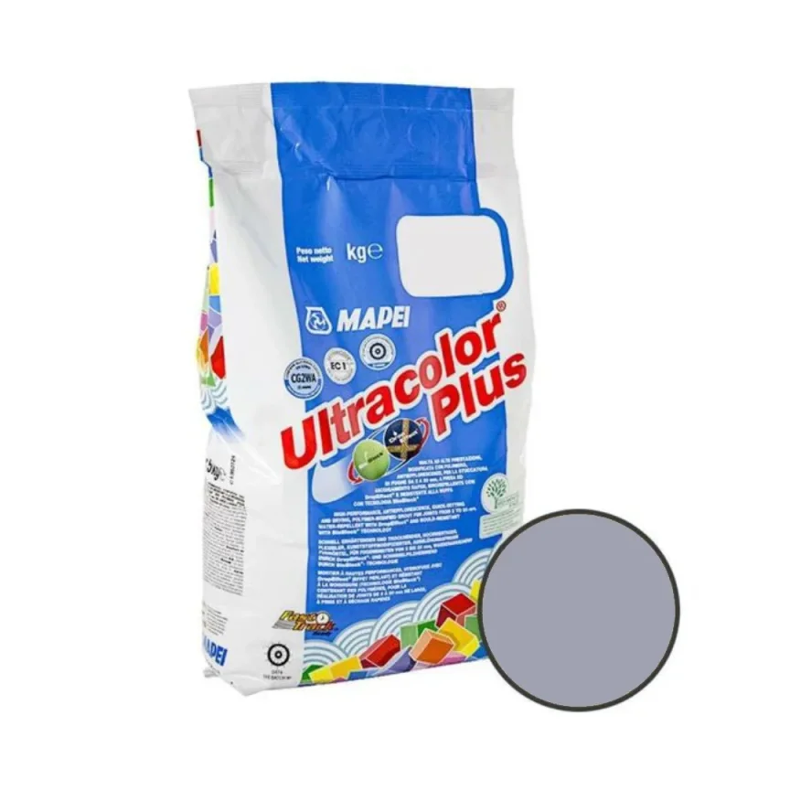 Mapei Ultracolor Plus 127 Artic Grey Grout 5kg product image - Image 1