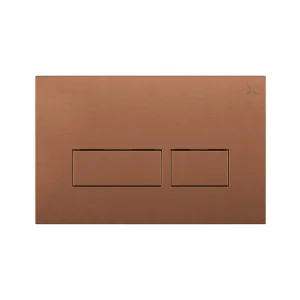 Crosswater Mpro Flush Plate Brushed Bronze