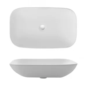 Crosswater Serene Counter Basin No Overflow White