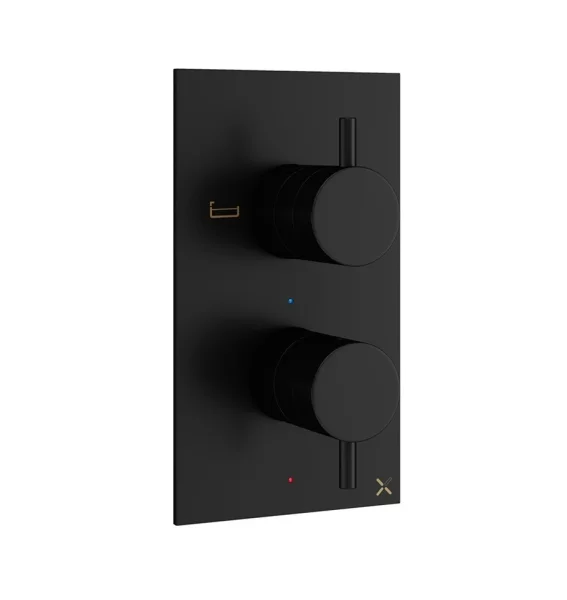 Crosswater Mpro 2 Handle Trimset (must Be Paired With Wlbp25x3r+) Matt Black