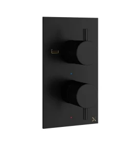 Crosswater Mpro 2 Handle Trimset (must Be Paired With Wlbp25x3r+) Matt Black