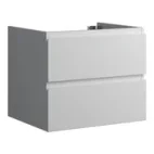 Faeber Mode 60 Basin Unit 2 Drawer Unit Matt White