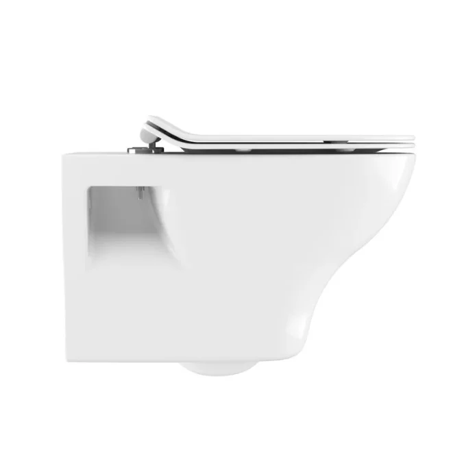 Crosswater Kai Wall Hung Toilet White product image - Image 1