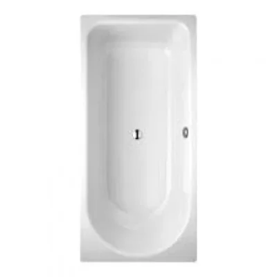 Bette Ocean 1800 800mm Foot End Rightoverflow Front White product image - Image 1