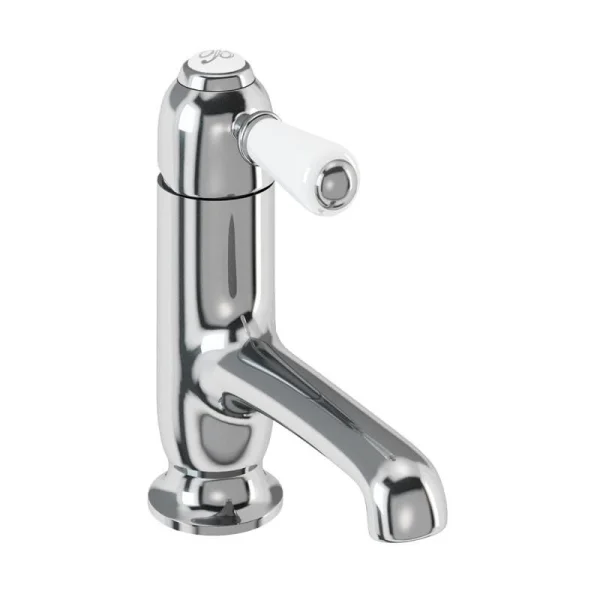 Burlington Chelsea Straight Basin 1 Tap Hole (t19) Mixer Chrome