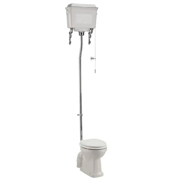 Burlington White Aluminium High Level Cistern Including Cistern Fittings product image - Image 1