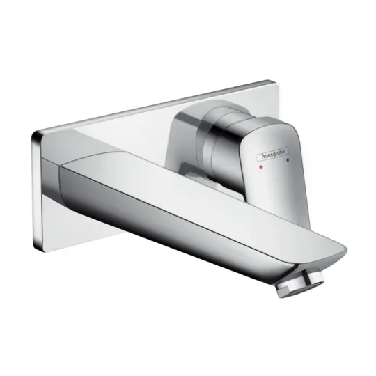 Hansgrohe Logis 2-h.basin Mix.conc.fs Chrome Chrome detail view - Image 2
