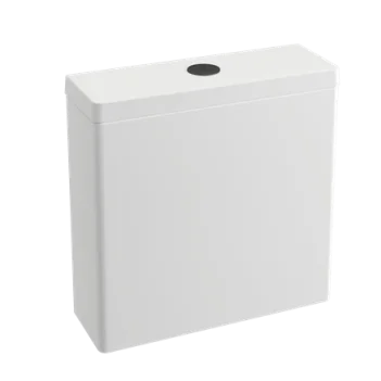 Britton Cistern Flush Button Matt Black product image - Image 1