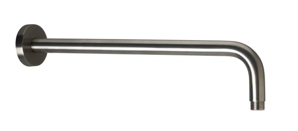 Just Taps Vos Shower Arm 400M Brushed Black