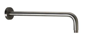 Just Taps Vos Shower Arm 400M Brushed Black