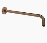 Just Taps Vos Shower Arm Brushed Bronze