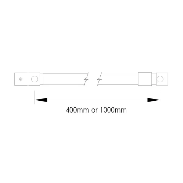 London Showers 10mm Glass To Wall Support Arm