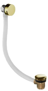 Just Taps Kono Extended Exofil With Click Clack Bath Waste Brushed Brass