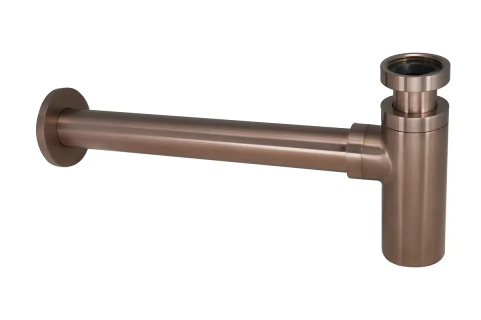 Just Taps Bottle Trap Brushed Bronze product image - Image 1