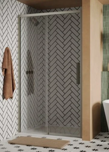 Crosswater Asura 8mm Sliding Door 1500 Stainless Steel