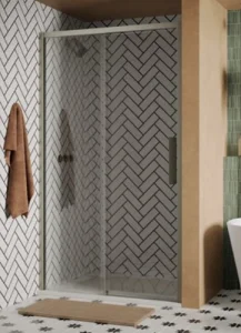 Crosswater Asura 8mm Sliding Door 1500 Stainless Steel