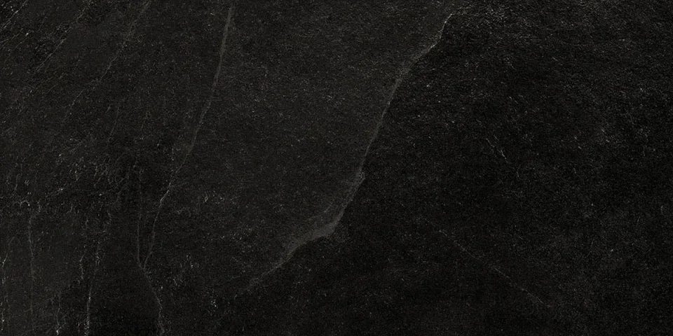 European Tiles Slate Stone DARK 30 X 60 Rectified Matte Tile detail view - Image 11