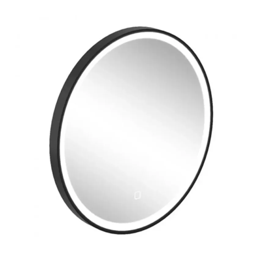 Britton Hoxton 600 Led Black Mirror With Demister product image - Image 1