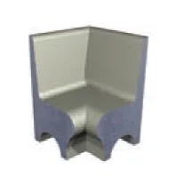 London Showers Em Highback Shower Seat Mitre