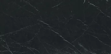 European Tiles Classic 160x320 Marquinia Polished Black Marble 6mm Tile detail view - Image 2